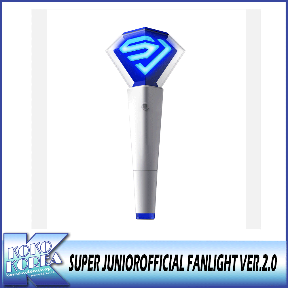 SUPER JUNIOR OFFICIAL FANLIGHT VER.2.0 スーパージュニアKPOP グッズ
