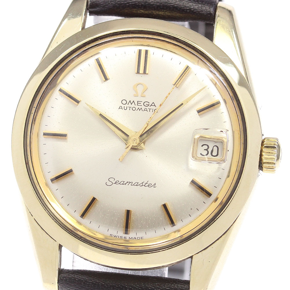 オメガ OMEGA 166.010 シーマスター デイト cal.562 自動巻き メンズ _861962【中古】