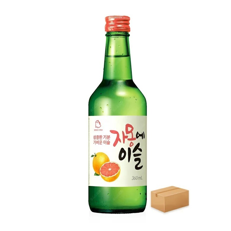 韓国焼酎 グレープフルーツ味 360ml　20本セット ジャモンエイスル