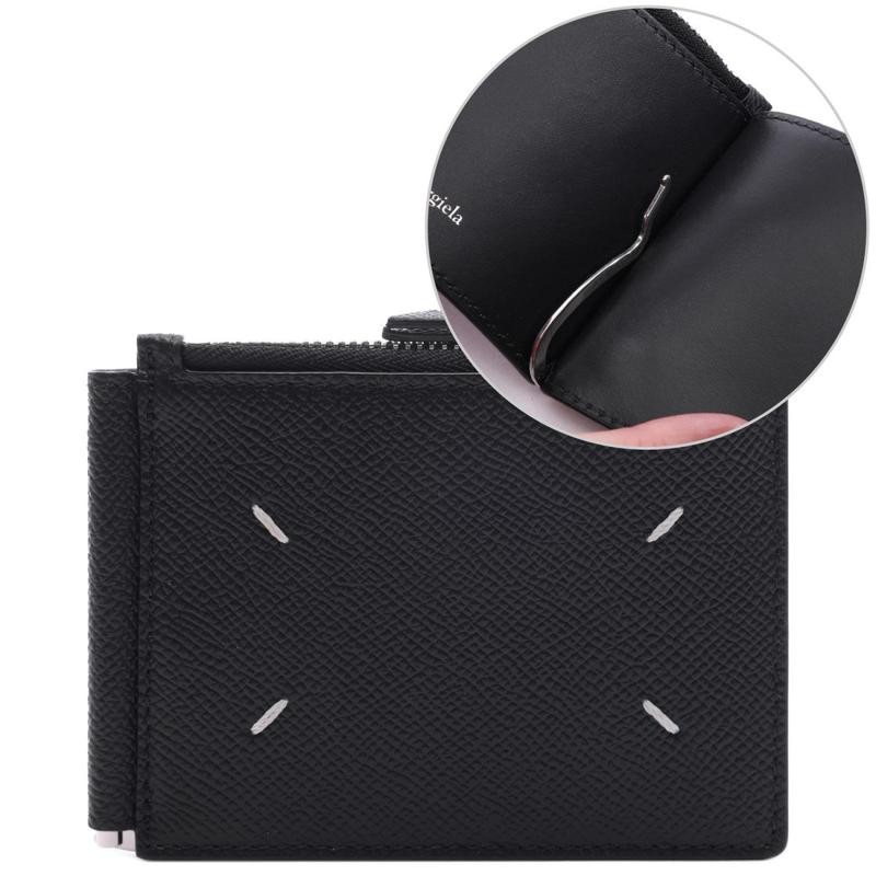 [] 25SS メンズ ステッチ ジッパー マネークリップ (SA1UI0018 P4745 T8013 25S)