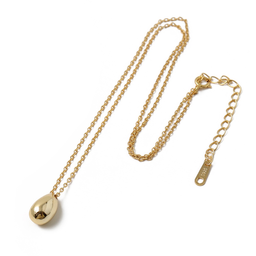 925 ティアドロップネックレス [cn061] 6,292円