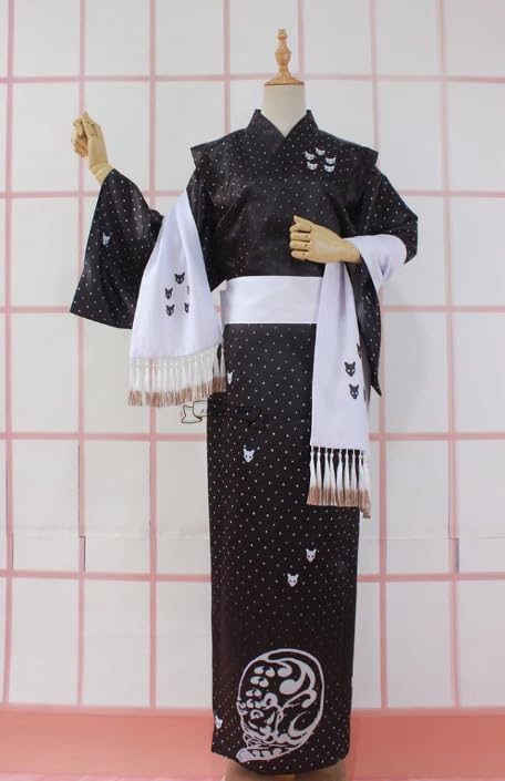刀剣乱舞 着物 浴衣 軽装 五虎退コスプレ衣装 風 ウィッグ 靴 追加可
