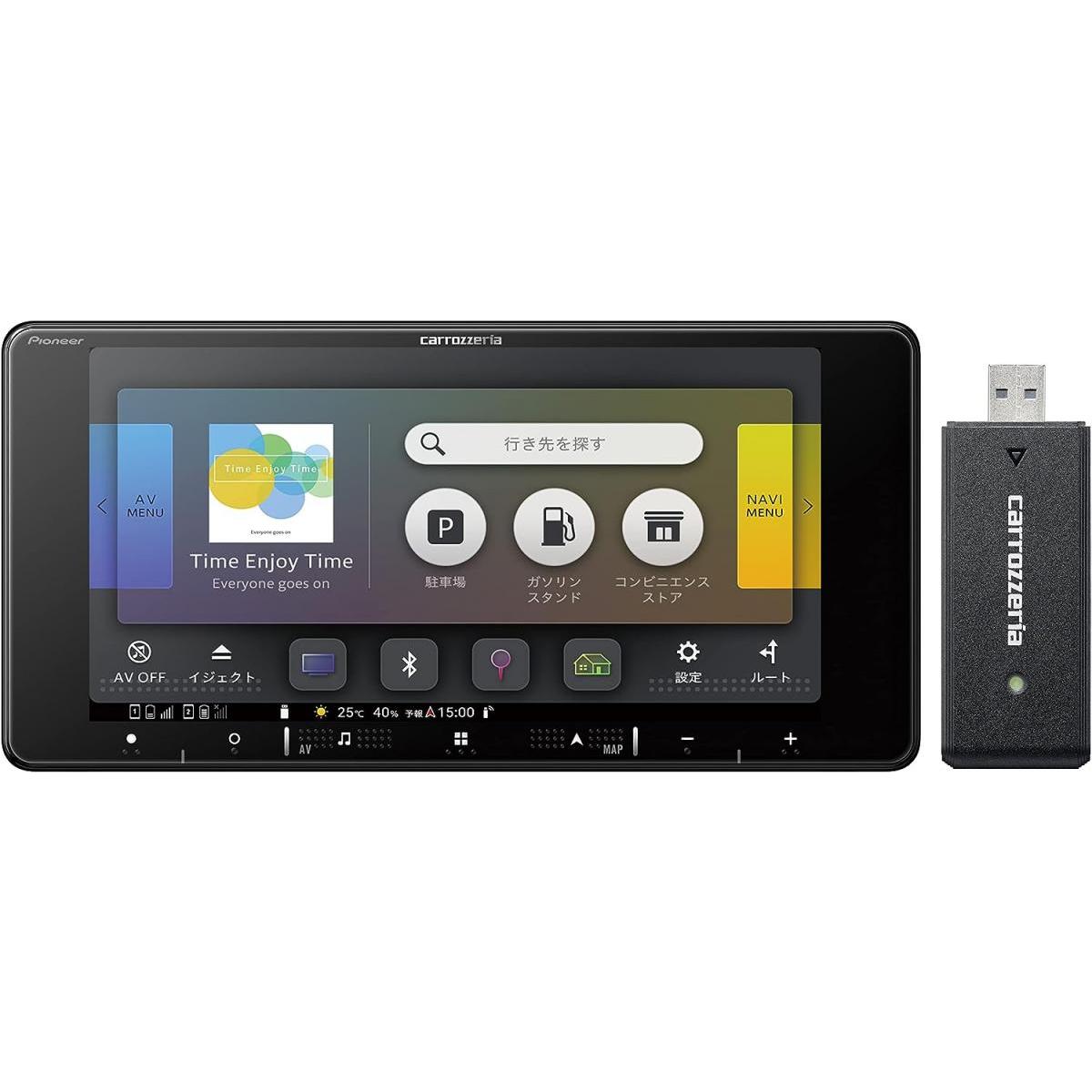 パイオニア Pioneer カーナビ AVIC-RW920-DC 7インチ 200mmワイド 楽ナビ 無料地図更新 フルセグ