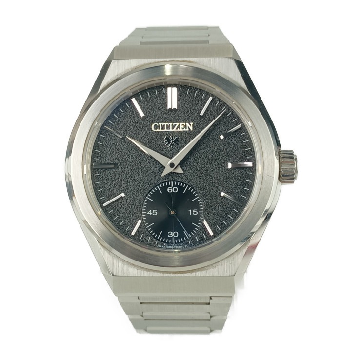 美品 CITIZEN シチズン 腕時計 ザ・シチズン メカニカルモデル NC0200-90E / 0200-T027113 シルバー ブラック文字盤 SS メンズ【本物保証】【本物保証】