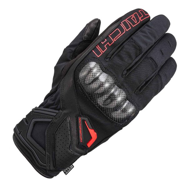 RST664 カーボン ウインターグローブ ブラック／レッド Lサイズ RST664BK11L