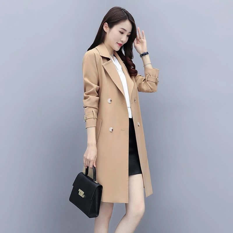 新品 大人気 レディースコート　チェスターコート　女性　スプリングコート　トレンチコート　ミドル丈 春 秋　ジャケット　アウター　通勤