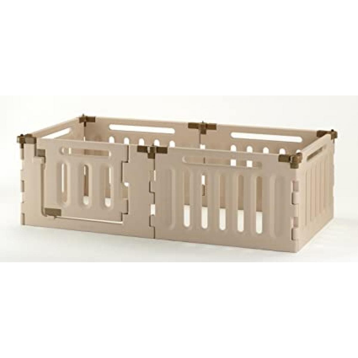 リッチェル ペット用 3WAYサークル 6面50H ベージュ 屋外でも使える 組み立て簡単 サークル ゲート 仕切り 1台3役