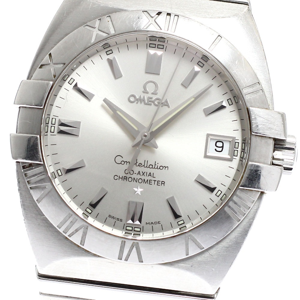 オメガ OMEGA 1501.30 コンステレーション ダブルイーグル デイト 自動巻き メンズ 保証書付き_749962【中古】