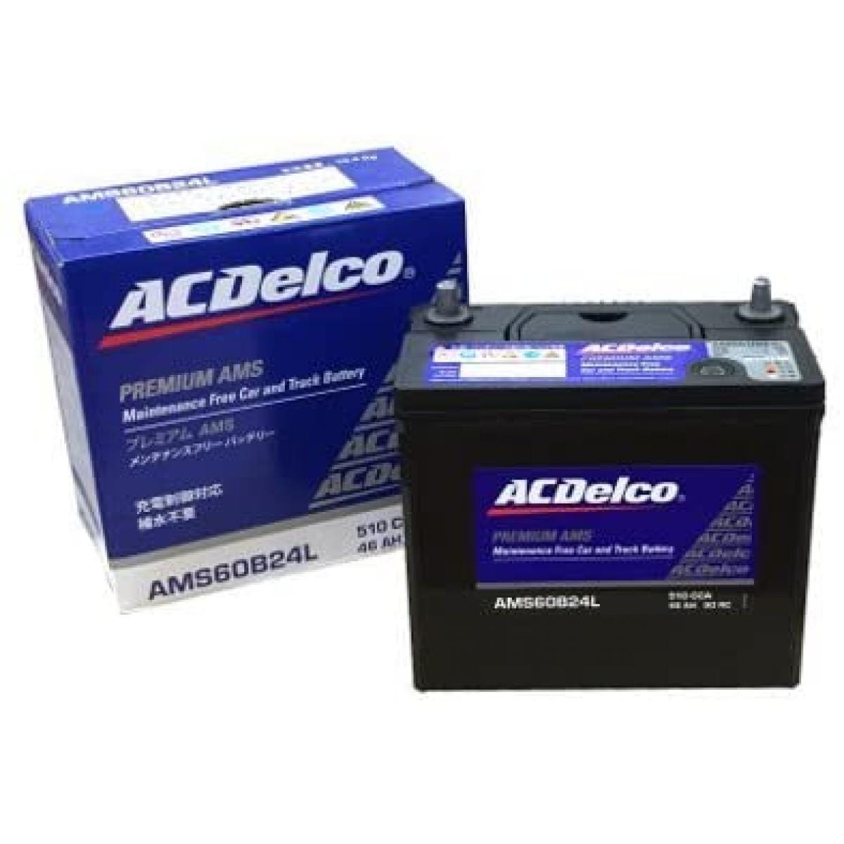 ACDelco ACDelco ACデルコ 充電制御対応バッテリー Premium AMS マークX 4GR-FSE 2012.8- 交換対応形式：55D23L 品番：AMS80D23L