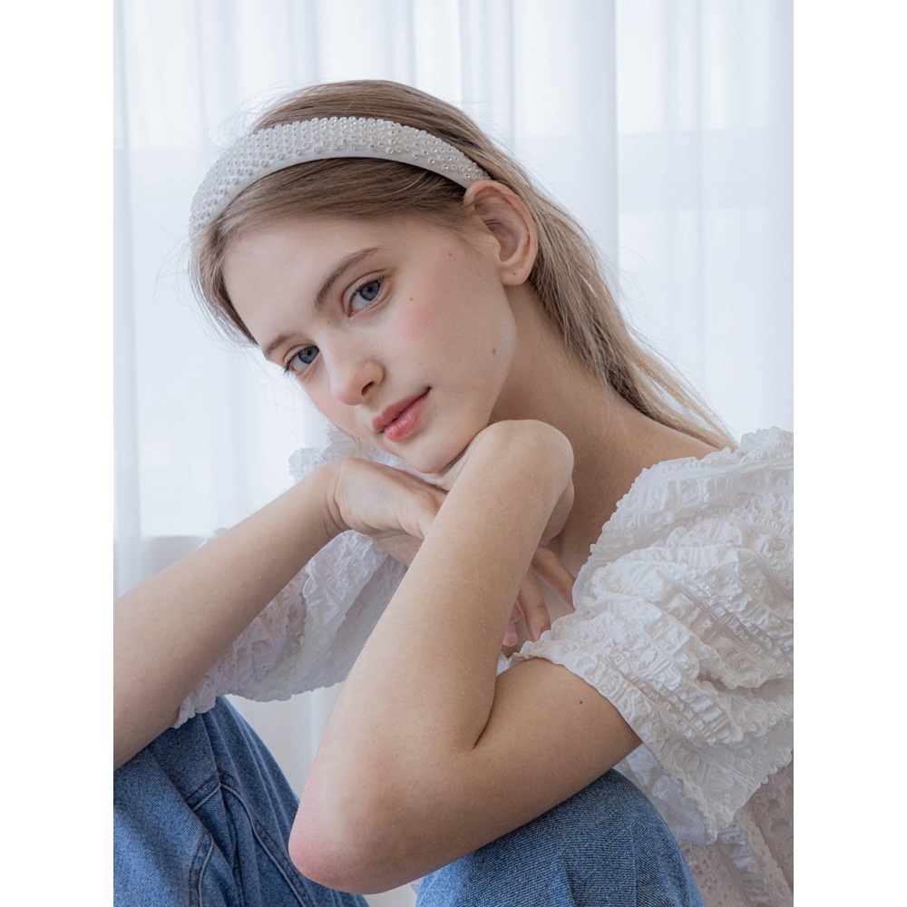 Jean Paul ClarisseボリュームクリスタルヘアバンドLFHB0733