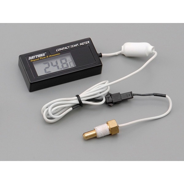 D63487 [デジタルコンパクトテンプメーター(水温計) -19.5℃99.9℃]