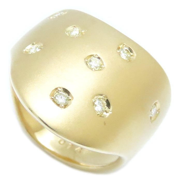 水野薫子 KAOLVCO ダイヤモンド リング 指輪 ダイヤモンド0.14ct 12号 K18YG イエローゴールド/293581【中古】