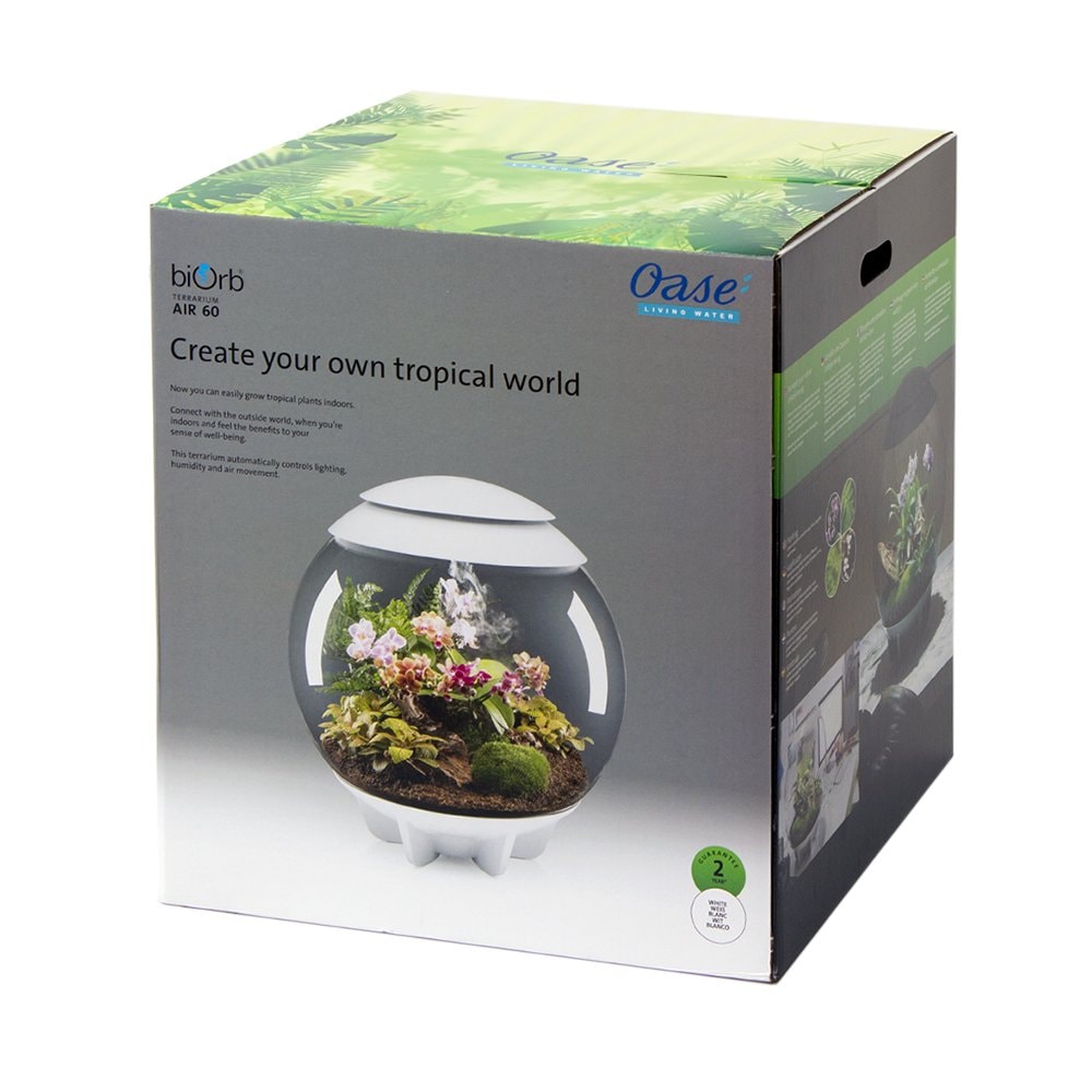 Ｏａｓｅ　バイオーブ　エアー　６０　インドアグリーン　テラリウム　ホワイト　１８０サイズ　ＣＲＣ15―23―20―05―00