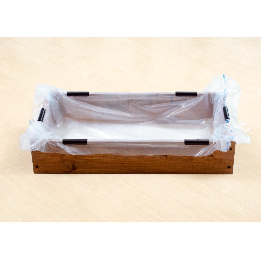 お手軽ビオトープ　池製作キット（Ｗ９０XＤ４５XＨ１８．５ｃｍ）　ブラウン　ＣＲＣ15―10―08―30―30