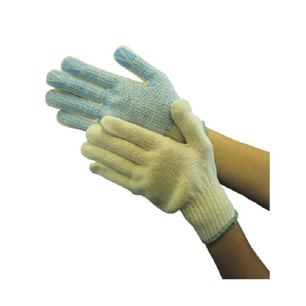 (まとめ) 丸和ケミカル PETリサイクル軍手 すべり止め付 4533 1双 (×30セット)