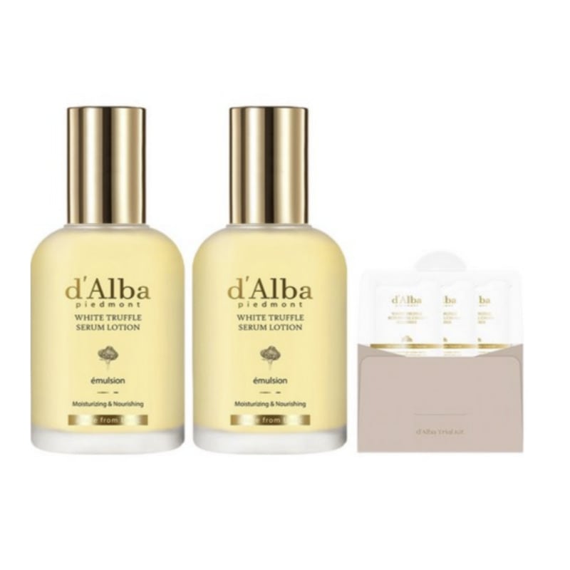 ホワイトトリュフモイスチャーライジングセラムローション 100ml x 2p