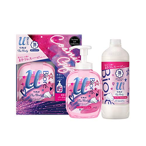 ビオレu ザ ボディ 泡タイプ パーティーカクテルの香り ポンプ 540ml +詰め替え 450 ml 花王