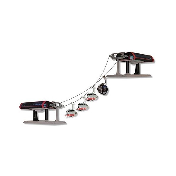 Jaegerndorfer JaegerndorferJC84491 Electric Cableway Profiset， 1:32 Scale， Black/Red， Multi-Color 並行