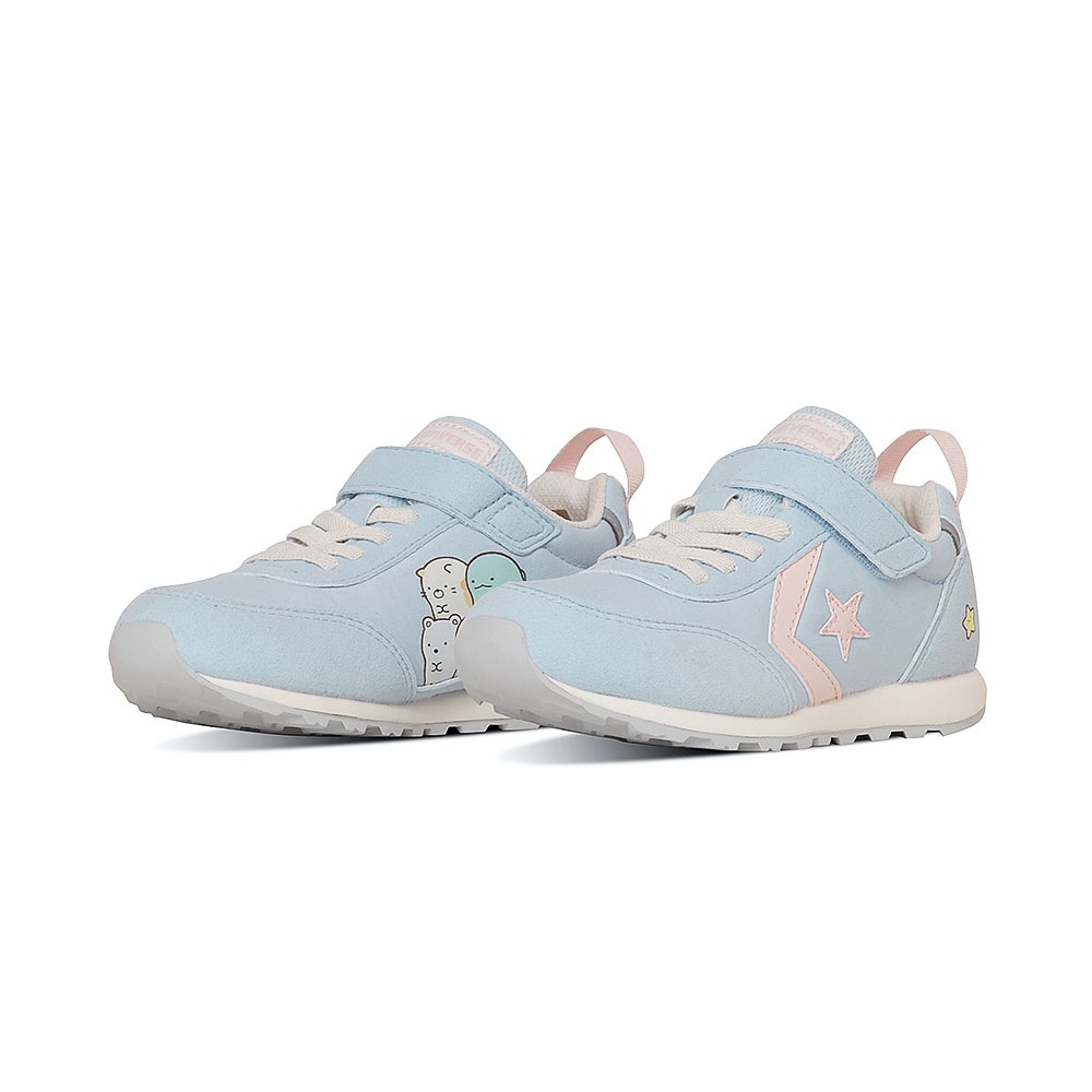 すみっコぐらし コラボレーション ランニング スニーカー キャラクター チャイルド オールスター キャンバスシューズ キッズ 子供靴 しろくま とかげ えびふらいのしっぽ 誕生日 プレゼント