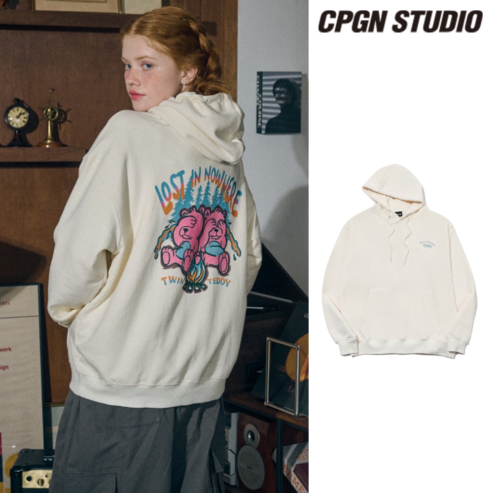 【CPGN STUDIO】 Twin Teddy Hoodie