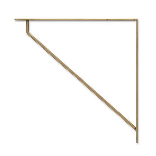 ブラケット Lサイズ　幅20　奥行280　高さ280　棚受け　アイアン　黒　シルバー　アンティークゴールド　DIY　棚　壁　取り付け　棚受け金具　おしゃれ　アイアンバー