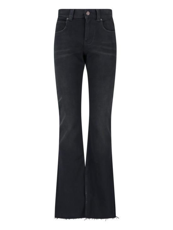 BALENCIAGA Women Denim Pants 838692 TSWC3 8582 Black