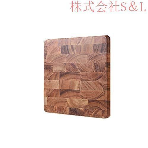 【2枚購入で100円OFF】まな板， 大きな正方形まな板エンドグレインカット全体木まな板ブレッドボード寿司プレートスティックで丈夫なキッチンツール