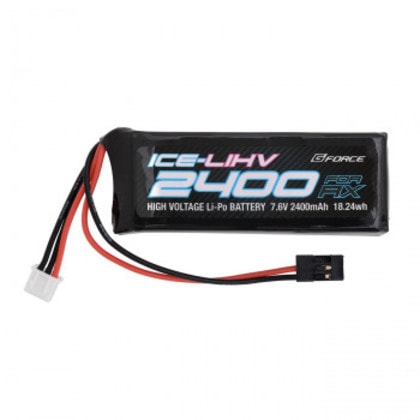 G-FORCE ICE LiHV 7.6V 2400mAh (受信機用 ストレート型) GFG105 4,931円