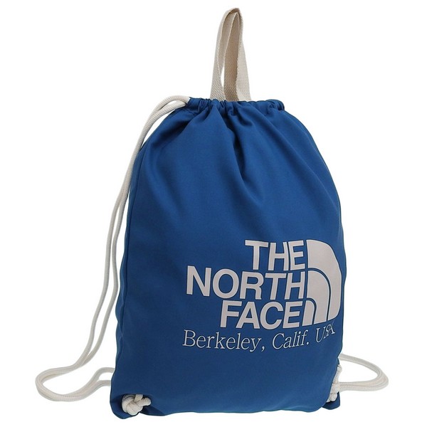 ノースフェイス バッグ メンズ レディース ナップサック リュック リュックサック バックパック トートバッグ 2WAY ブルー BIG LOGO STRING BAG NN2PQ13L-BLU TH