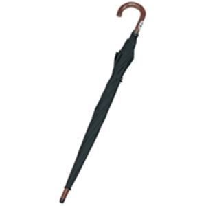 （業務用5セット）スガタ 長傘ロングワンタッチ H-713BK 黒