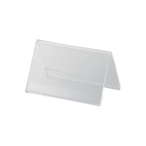 （まとめ）VCJ V型カード立 VCT-6E 名刺サイズ(×200セット)