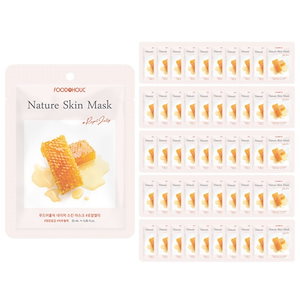 FOODHOLIC Nature Skin Mask ロイヤルゼリー　プランエス FOODHOLIC Nature Skin Mask ロイヤルゼリー プランエス Qoo10