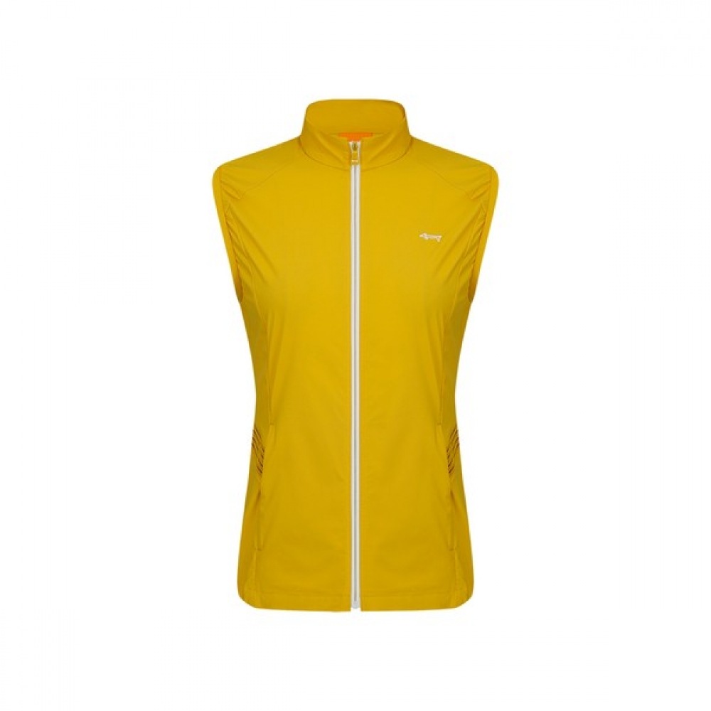 [ルイカステル] レディースワキレースバンドシングルレイヤージャンパーベスト