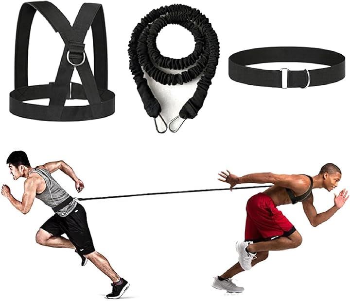 アシストチューブ ダブルマンオーバースピード 2人用 トレーニング フィットネス 抵抗ベルト サッカー(2mタイプ)