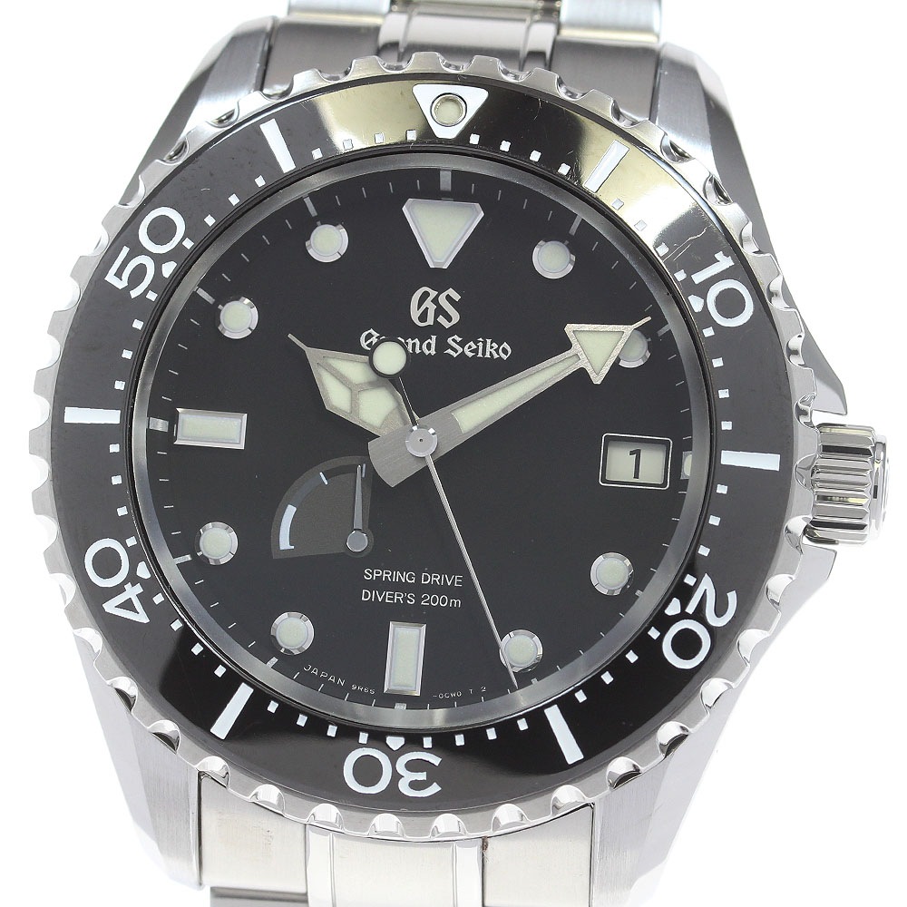 セイコー SEIKO SBGA461/9R65-0ED0 グランドセイコー スポーツコレクション ダイバーズ スプリングドライブ メンズ 箱・保証書付き_865022【中古】