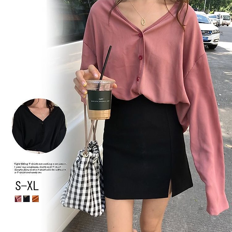 3FA151 ブラウス 長袖 レディース フリル ホワイト 大きいサイズ スタンドカラー かわいい 韓国ファッション ビジネス カジュアル カーディガン トップス 58,090円