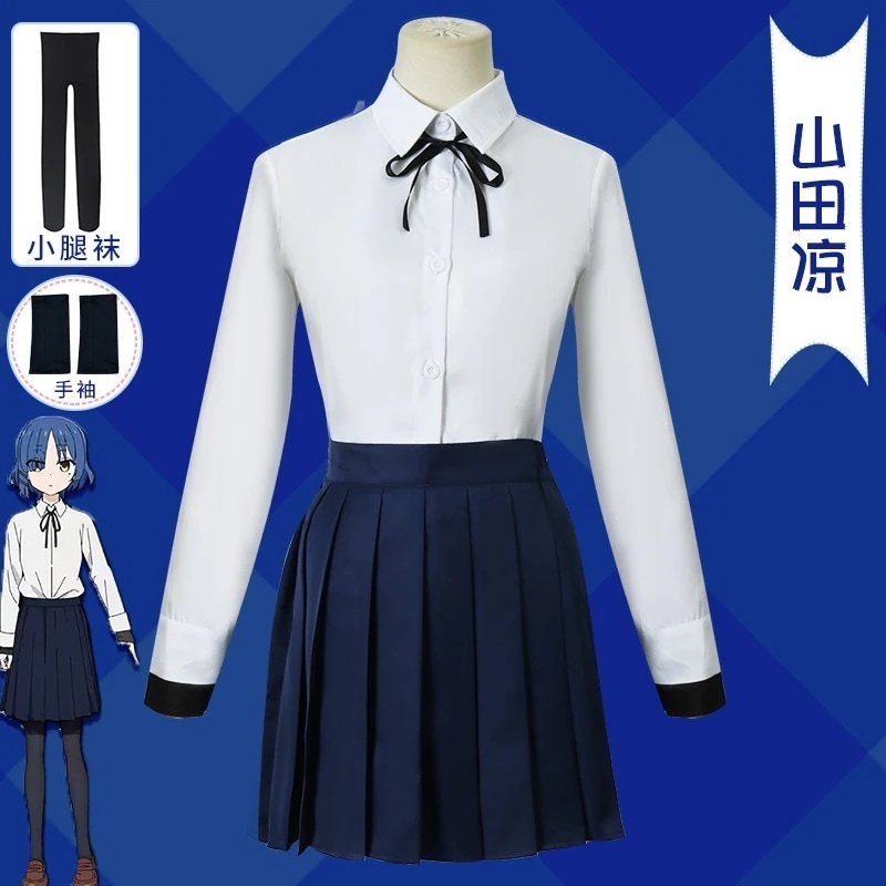 【急速出荷!】コスプレ 仮装孤独ロックcos服后藤一里ポーチちゃん独山田凉喜多郁代コスプレ衣装 イベント用品