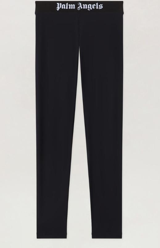 PALM ANGELS Women Straight Pants PWVG016S26FAB001 1010 BLACK BLACK
