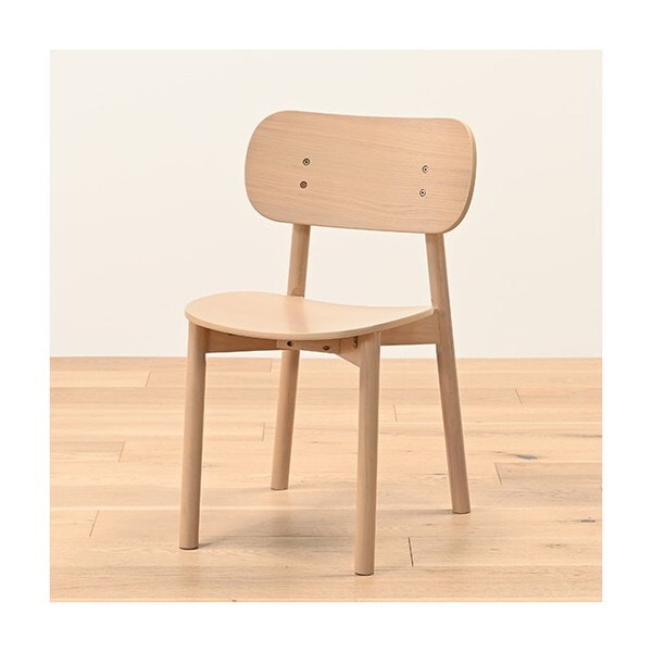 光製作所 ダイニングチェア コティ ウッド脚-W(板座) 2脚セット メーカー直送