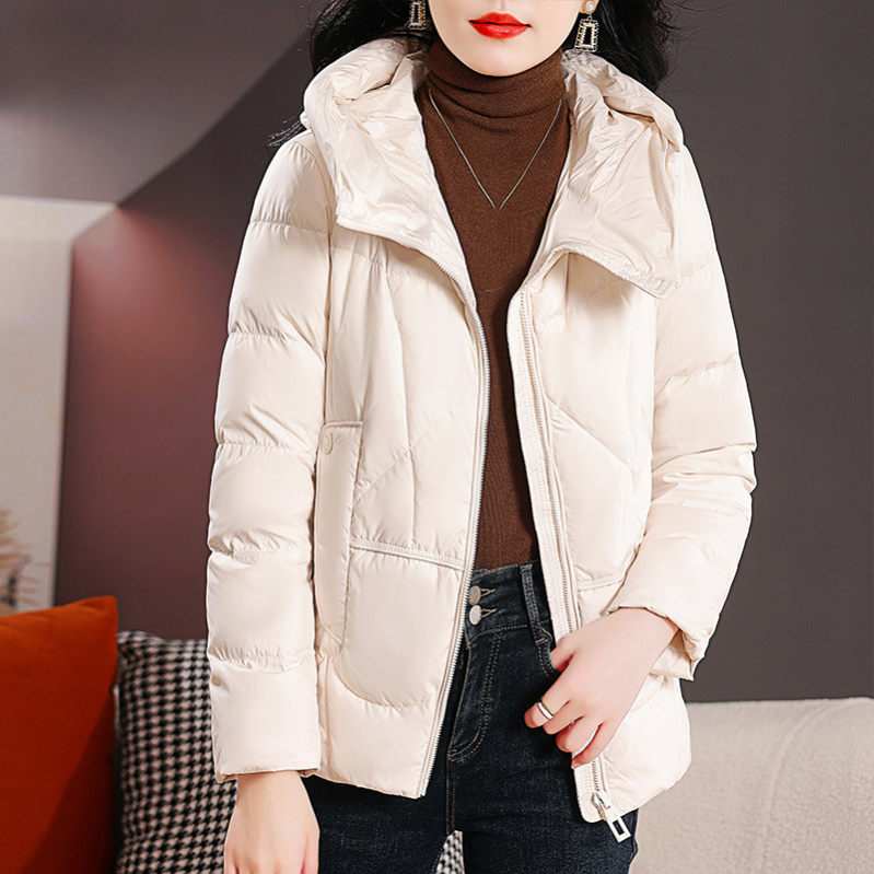 ダウンジャケット レディース オフィス カジュアルダウンジャケット レディース ショート コート アウター 秋冬 おしゃれ 防寒 暖かい 通勤 通学冬 防寒 フード付き 軽量 防寒 厚手 アウトドア