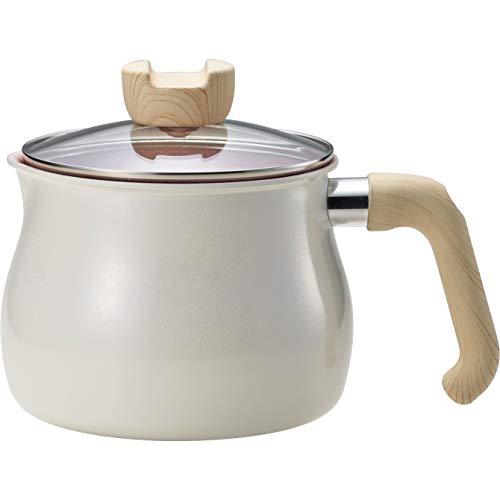 和平フレイズ マルチポット Mサイズ 14cm 2.2L (3人分まで) ホワイト 7つの使い方 煮る 茹でる 沸かす 炊く 炒める 揚げる 和える IH対応 ふっ素樹脂加工 トゥーメイ チャーム T