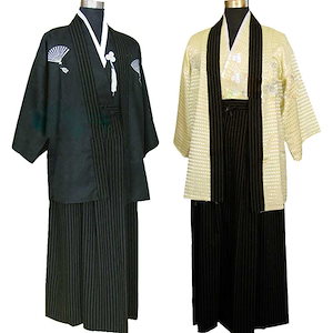 メンズ二次元古着着物和風男武士服日本着物男日本伝統衣装演出衣装