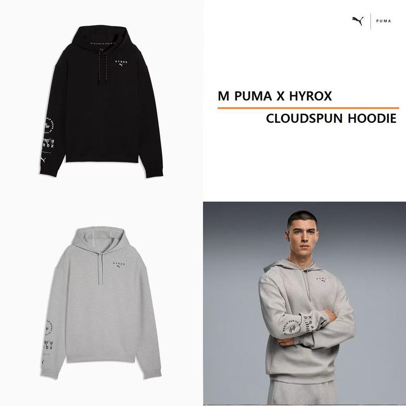 男性 X ハイロックス クラウドスパン フーディ 528578-01 04 M X HYROX CLOUDSPUN HOODIE