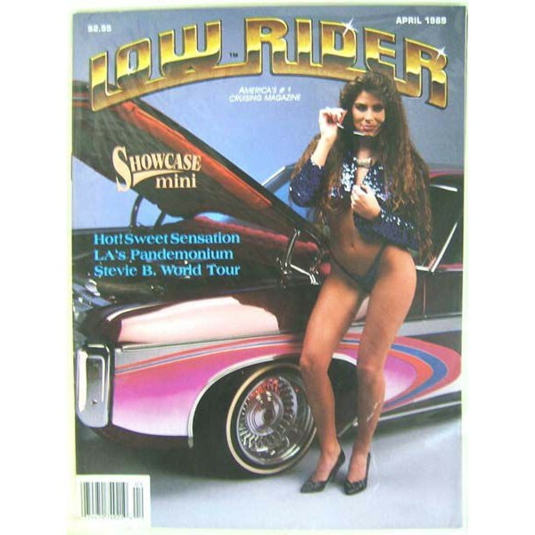 US版 ローライダーマガジン1989年4月号Vintage Lowrider Magazine USAApril 1989 絶版 ビンテージ 輸入雑誌 自動車雑誌 カーマガジン カスタムカー