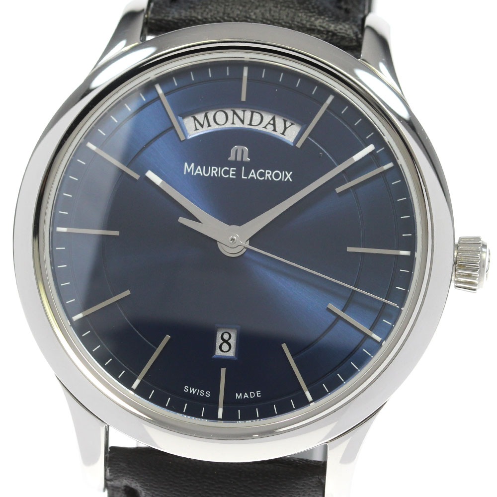 モーリスラクロア MAURICE LACROIX LC1007 レ・クラシック デイデイト クォーツ メンズ 良品 _845574【中古】