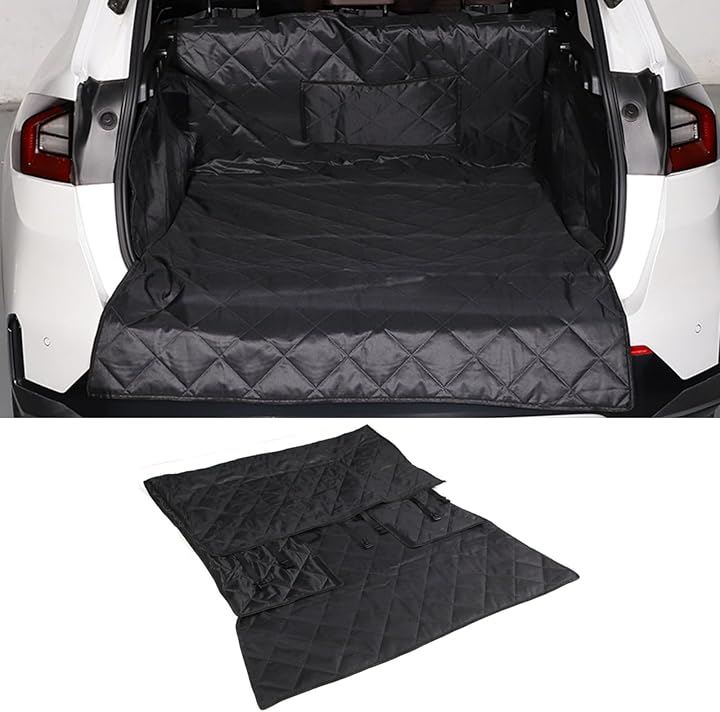 BMW X1 2023年～現行専用 トランクマット ドライブシート ペットシート ペット用 犬 マットカバー ラゲッジマット カー用品 滑り止め バンパー保護 汚れに強い 水洗い可能