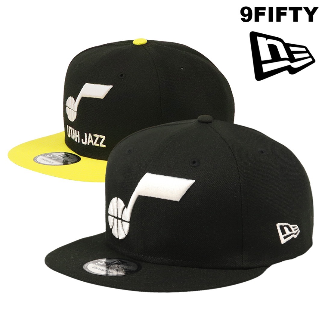 キャップ 9FIFTY NBA ユタ・ジャズ メンズ レディース 帽子 バスケットボール ロゴ BBキャップ スナップバック 男女兼用