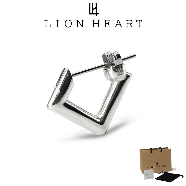 ピアス メンズ クロッシングピアス シリンダースクエア SV925 サージカルステンレス LH-1EA152 メンズピアス 片耳用 1点売り クリスマス 誕生日 【ネコポス】 8,140円