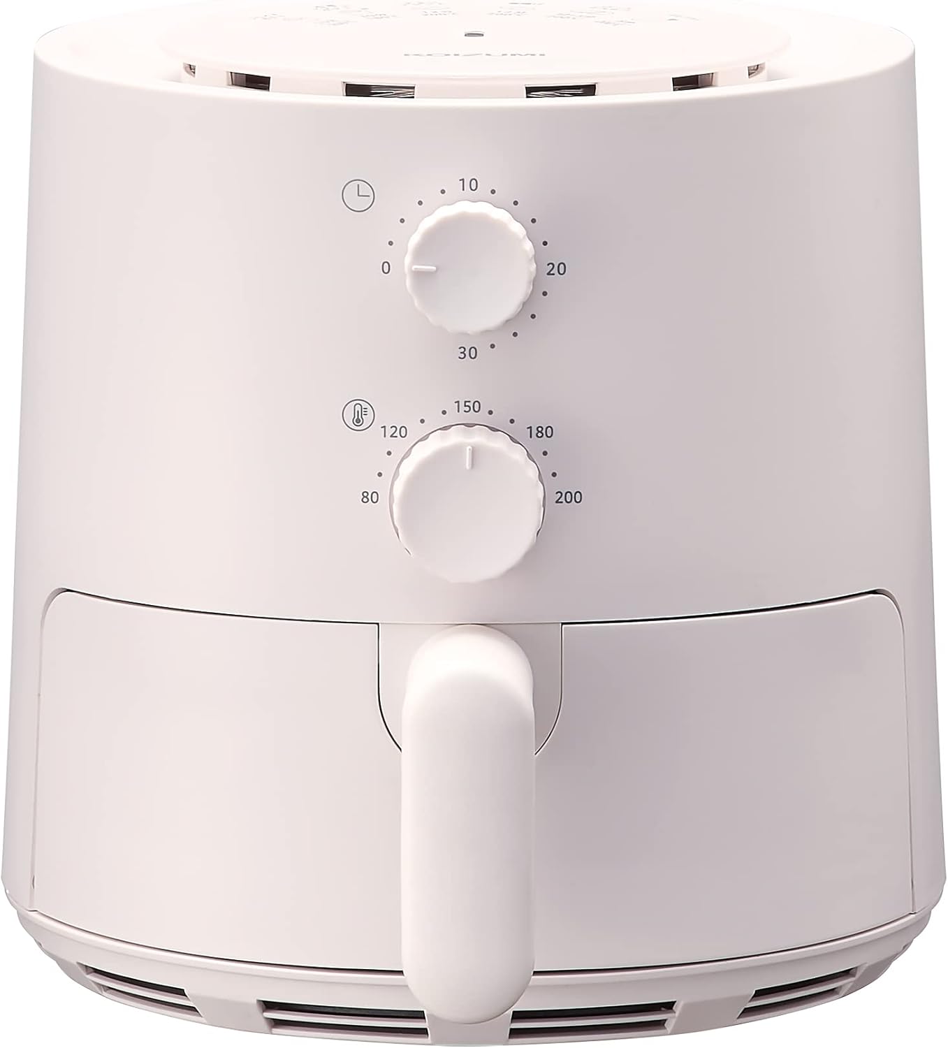 ノンフライクッカー コンパクト レシピブック付属 ホワイト KNF-0700/W