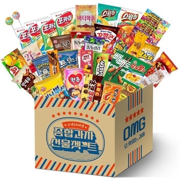 スナック24 おすすめスナック 総合お菓子 ギフトセット 1セット お菓子 33p
